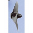 Hélice bateau 40 mm M4, 3 pales, droite
