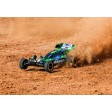 1/10e Traxxas Bandit 4x2 Brushed XL-5 HD vert avec accus et chargeur USB-C SUR-COMMANDE