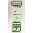 246-Evergreen 5 quart de rond R.0,76x355mm