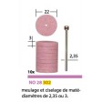 10 disques a meuler 22mm Proxxon MICROMOT