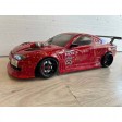 Carrosserie à peindre S15 Drift + aileron + support led + cache vitre/stickers Hobbytech 190mm 1/10ème