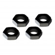 Ecrou de roue aluminium 17mm noir (x4) - Arrma