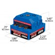 Traxxas E Revo brushless Noir-Rouge 2.4ghz RTR WIRELESS+ID+TELEMETRIE