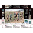 1/35e Master box Bataille de la somme 1916 entraide soldats britanniques et allemands