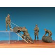 1/35e MiniArt Soldats Allemands avec bidon de carburant