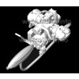 1/35e Master box BMW R75 Sidecar Moto Allemande WWII Era
