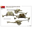 1/35e MiniArt Canon anti-char allemand de 7,5 cm pak 40. mid prod. avec équipage d'artillerie de campagne