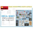 1/35e MiniArt Panneaux de signalisation routière WWII Afrique du nord