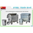 1/35e MiniArt Poubelles en acier