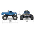 Traxxas BIGFOOT NO.1 CLASSIC 4x2 1/10e Brushed + Accu/Chargeur