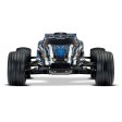 Traxxas Rustler Bleu 4x2 BRUSHED 1/10e + Accu/Chargeur
