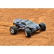 Traxxas Rustler Bleu 4x2 BRUSHED 1/10e + Accu/Chargeur