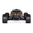 Traxxas Rustler 4x2 BL-2S HD Clipless 1/10e Orange SUR-COMMANDE