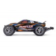 Traxxas Rustler 4x2 BL-2S HD Clipless 1/10e Orange SUR-COMMANDE