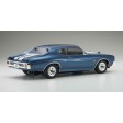 Kyosho FAZER VEi CHEVY CHEVELLE SS 454 LS6 1970 BLEU (KT231P/BATT-CHARG) 1/10e
