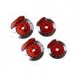 3 racing Disques de frein rouge Tuning 1/10e