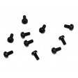 Vis tête cylindrique nylon noir M3x6 (10pcs)