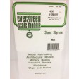 4050-Evergreen Plaque "V" 152x304x1x1,27mm