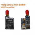 Mini émetteur Vidéo FPV FT952 5.8GHz 32CH 200MW SMA Femelle