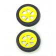 Roues avion mousse ultra légère 46/8mm (paire)