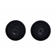 Roues avion mousse 40mm super légère, jante nylon (paire)
