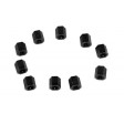 Entretoise nylon noir femelle-femelle M3 / 6mm Diamètre extérieur : 5.5mm 10 pièces