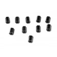 Entretoise nylon noir femelle-femelle M3 / 8mm Diamètre extérieur : 5.5mm 10 pièces