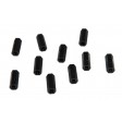 Entretoise nylon noir femelle-femelle M3 / 15mm Diamètre extérieur : 5.5mm 10 pièces