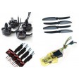 FPV Racing Mini QuadCopter QA-250 Carbone COMBO kit