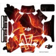 Set autocollants pré-découpé Jazz flame - Phantom 3