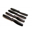 Hélices renforcé fibre 6045 / 6x4.5’’ CW/CCW NOIR