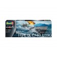 1/144e Revell Sous-marin allemand Type IX C/40 U190