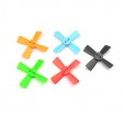 Hélices 4 pales 1535 38mm 10 paires ROUGE pour micro quad 60-90mm