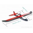 Joysway HUNTSMAN V2 3 axes - Brushless - 1,10m Jaune Prêt à voler