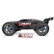 Traxxas E-Revo brushless rouge TSM WIRELESS+TELEMETRIE sans accu/chargeur