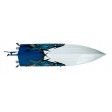 Traxxas SPARTAN Bleu TSM sans accus/chargeur