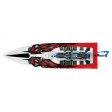 Traxxas SPARTAN Rouge TSM sans accus/chargeur