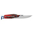 Traxxas SPARTAN Rouge TSM sans accus/chargeur