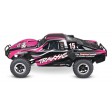 Traxxas SLASH 4x2 Rose - 1/10e Brushed + Accu/Chargeur