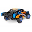 Traxxas SLASH 4x2 Brushed Orange 1/10e - Prête à rouler