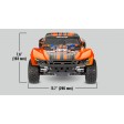 Traxxas SLASH 4x2 BL-2s 1/10e Bleu SUR-COMMANDE
