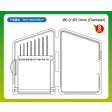 Set de 8 forêts de précision 0,3 à 1mm Master tools
