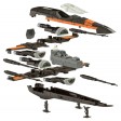 1/78e Revell "Build&Play" Star Wars Poe's X-Wing Fighter (Sons)