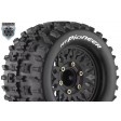 Roues Louise RC MT-PIONEER Jantes 2.8 noires Multi Hexagone 1/10