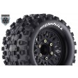 Roues Louise RC MT-UPHILL Jantes 2.8 noires Multi Hexagone 1/10