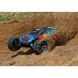Traxxas Rustler 4x4 VXL Brushless TQI TSM 1/10e Solar Flare