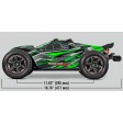Traxxas Rustler 4x4 ULTIMATE EDITION 1/10e Vert SUR-COMMANDE