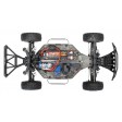 Traxxas SLASH 4x4 Brushed TQ iD Orange 1/10e - Accu+Chargeur 12v