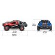 Traxxas SLASH 4x4 VXL Brushless TSM OBA ID Bleu 1/10 sans accu/chargeur 