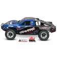 Traxxas SLASH 4x4 VXL Brushless TSM OBA ID Bleu 1/10 sans accu/chargeur 